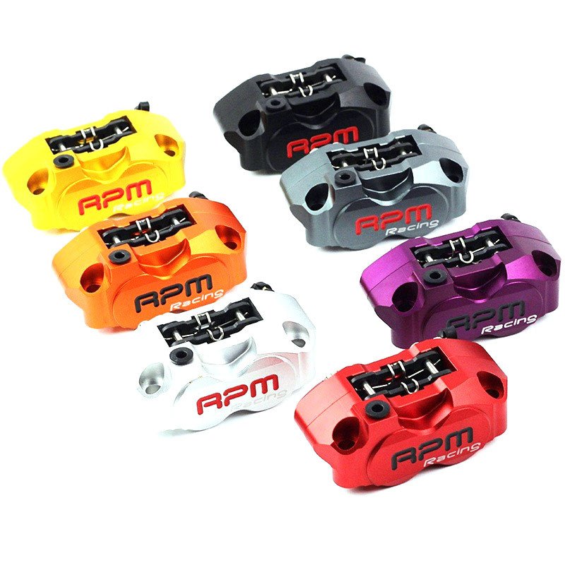 Dirt Pit Bike Parts PitBike Motard Road RPM Brake Caliper 4 Pistons Spare Parts Wholesale